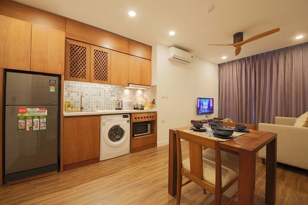 Cho thuê căn hộ khu Đào Tấn đầy đủ tiện nghi tại Toan Tien Housing