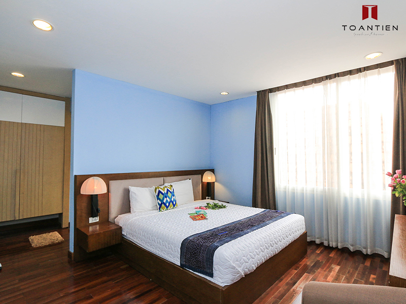 Những căn hộ 2 phòng ngủ hấp dẫn du khách của Toan Tien Housing