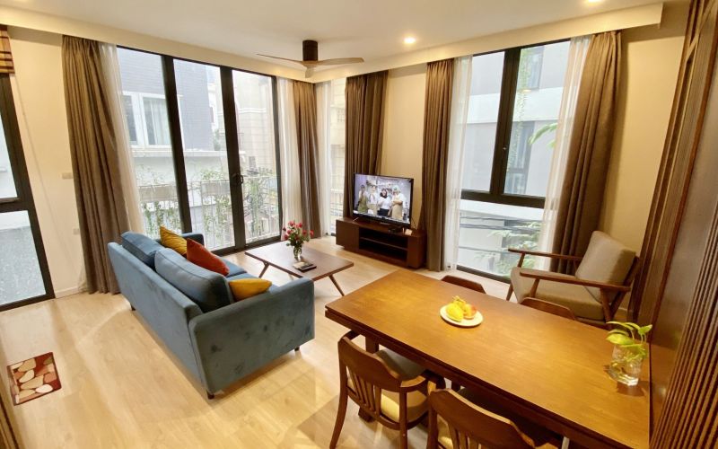  The flagship serviced apartment buildings of Toan Tien. #2 the ones for a long working period in Hanoi,