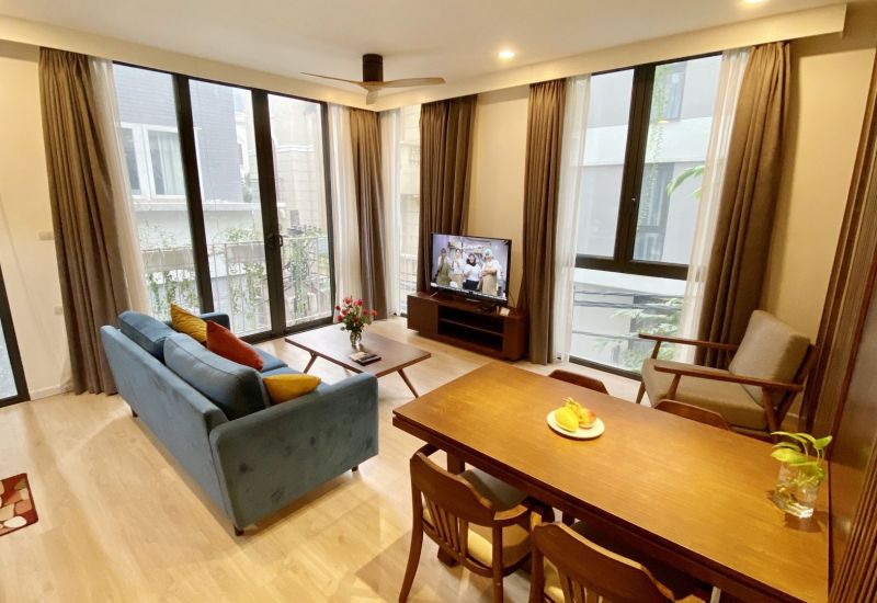  The flagship serviced apartment buildings of Toan Tien. #2 the ones for a long working period in Hanoi,
