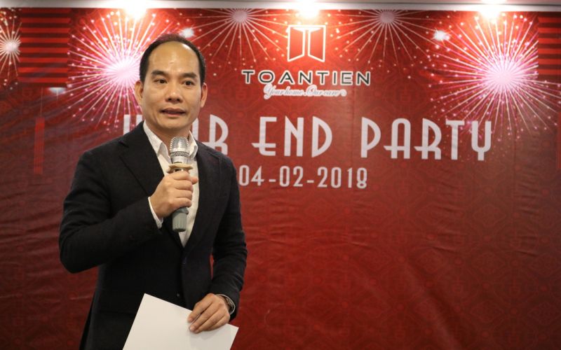 Toan Tien Housing celebrated a year end party 2017 for entire company staffs